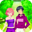anime couple dress up