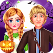 royal couple halloween party