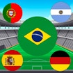 world cup flag match